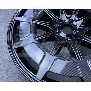Roues forgées en alliage d'aluminium en Fiber de carbone sec de Style fusée pour jantes Mercedes Benz G Wagon W464 G900 20 21 22 23 24 pouces - Product Image 2