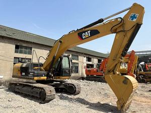 รถขุดตีนตะขาบ CAT 320D2 320d2l 330d2 สีเหลือง อุปกรณ์ก่อสร้างระบบไฮดรอลิก รถขุดขนาด 20 ตัน ผลิตในญี่ปุ่น - Product Image 4