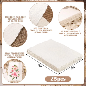 All'ingrosso all'ingrosso 300gsm cotone acquerello bordo adornato ruvido/testurizzato <span class=keywords><strong>disegno</strong></span> di pittura ad acqua di <span class=keywords><strong>disegno</strong></span> di san valentino - Product Image 2