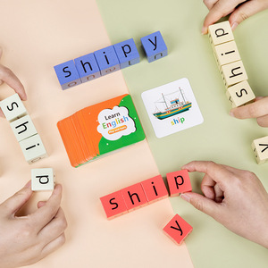 Alphabet <span class=keywords><strong>Lettres</strong></span> Avec Cartes Flash Jeux de Cartes Assorties Jouet <span class=keywords><strong>Carte</strong></span> Alphabet en Bois Jeux de Mémoire Éducatifs Jouet - Product Image 5