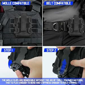 Funda Universal para Esposas Molle, Funda para Esposas de Liberación Rápida, Funda para Esposas de Cadena Estándar, Funda para Cinturón de Nailon Oxford - Product Image 5