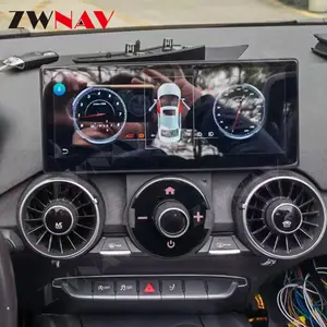 ZWNAV Android HD IPS Touchscren 10.25 inch Car Navigation GPS Car DVD Video Radio Audio Player For Audi TT 2015-2022 car player