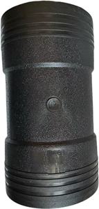 אביזרי אלקטרופיוז'ן שחורים PN16 PE100/80 	 רדוקטור DN140*75 140 מ\\\"מ-75 מ\\\"מ 	 אביזרי צנרת מפלסטיק - Product Image 4