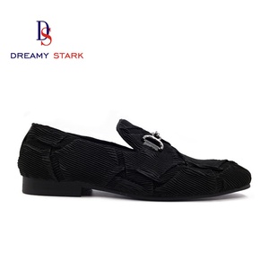 Zapatos de Vestir de Cuero Genuino para Hombre, Hechos a Mano, Duraderos, de Alta Calidad, con Diseño de Tela Especial y Logotipo Personalizado - Product Image 2