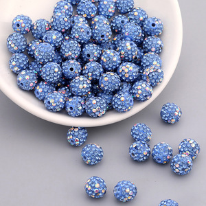 Chất Lượng Cao 4Mm 6Mm 8Mm 10Mm Đất Sét Hạt Cho Vòng Đeo Tay Làm Rhinestone Hạt Pha Lê Pave Rhinestone Hạt Bán Buôn - Product Image 3