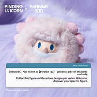 Authentique Finding Unicorn FARMER BOB Troisième Génération Phantom Dragon Secret Realm Peluche Vinyle Boîte Mystère Figurine Tendance Pré-vente