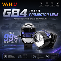 VAHID GB4 Galaxy Eyes Series 3.0 Pouces Lentille de projecteur laser Bi-LED 12V 6000K Phare LED pour mise à niveau de véhicule