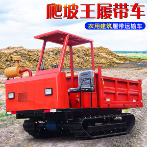 Camion chenillé tout-terrain auto-déchargant pour vergers agricoles et montagnes, modèle compact de type 'Climbing King' - Product Image 3
