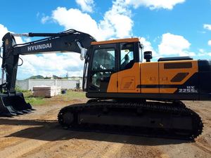 Excavatrice lourde Hyundai haute performance d'occasion, excavatrice Hyundai de 22,5 tonnes, excavatrice Hyundai Hx225 en vente - Product Image 4