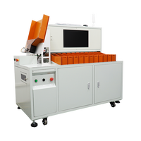 Mesin Penyortir Otomatis Sel Silinder 11 Kanal 18650 21700 26650 32700 untuk Lini Produksi Perakitan Paket Baterai Lithium