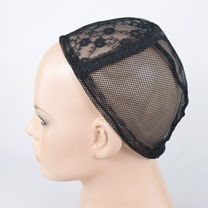 Topi Wig Setengah Kepala dengan Tali Serut 3/4 untuk Pembuatan Wig - Product Image 4