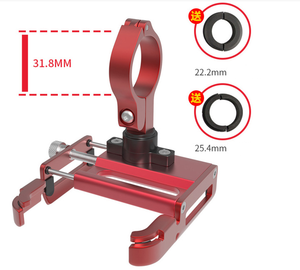 Support de téléphone portable <span class=keywords><strong>pour</strong></span> vélo, design antidérapant, pas cher, GUB, rotation à 360 degrés P30, support de téléphone portable <span class=keywords><strong>pour</strong></span> vélo, moto - Product Image 2