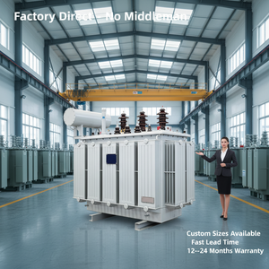 หม้อแปลงไฟฟ้าแบบจุ่มน้ำมัน S11-M ขนาด 10KW แรงดันสูง สามเฟส 110V กำลังไฟฟ้าขาออก 250/315/400/630/800/1000kva - Product Image 1