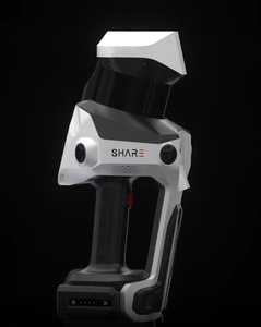 SHARE SLAM S100 Mobile LiDAR cuenta con una antena RTK integrada de calidad de mapeo y una batería dual. - Product Image 6