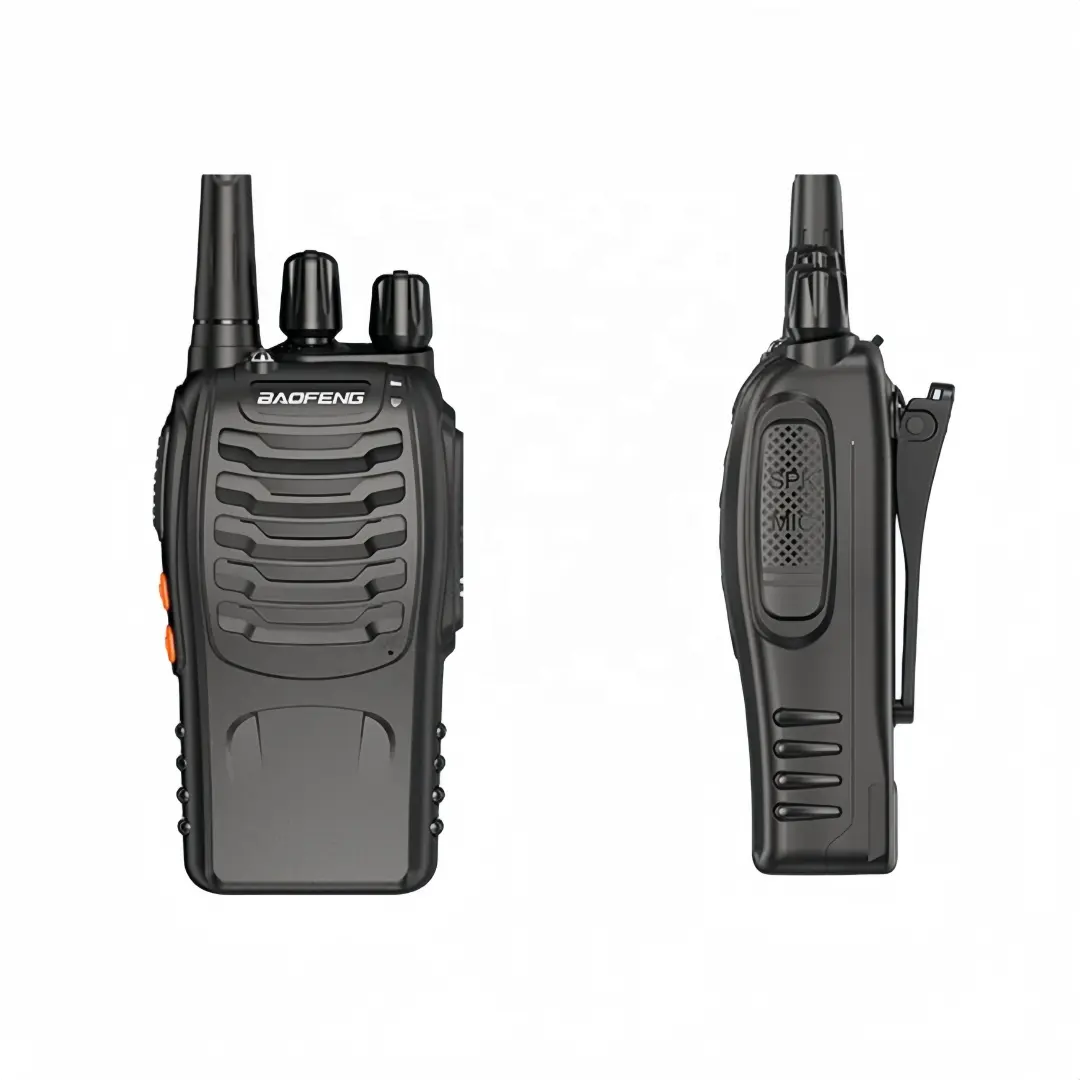 Nueva popularidad ABS 10km rango de mano mini walkie talkie inalámbrico radios de dos vías walkie-talkie de litio de largo alcance