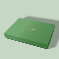 Boîte élégante avec base et couvercle personnalisés avec logo en estampage à chaud, emballage cadeau rigide pour cadeaux haut de gamme