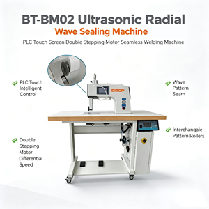 เครื่องซีลแบบคลื่นอัลตราโซนิก BT-BM02 สำหรับงานตัดเย็บเสื้อผ้ากีฬาแบบไร้รอยต่อ - Product Image 1