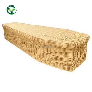 Vente en gros bon marché cercueils en <span class=keywords><strong>osier</strong></span> biodégradable <span class=keywords><strong>cercueil</strong></span> de saule pour les funérailles de haute qualité fait à la main de Chine fournisseur - Product Image 4