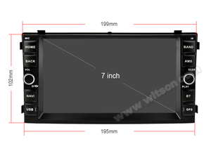 Sistema Audio Multimediale WITSON ANDROID 15 per Auto <span class=keywords><strong>KIA</strong></span> <span class=keywords><strong>CEED</strong></span> 2007-2009, 1G RAM 32GB ROM, Lettore DVD GPS - Product Image 6