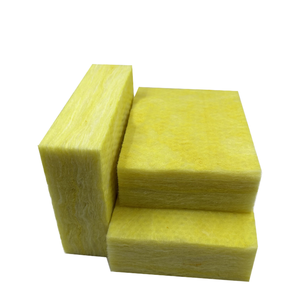 Panneau d'isolation en laine de verre ignifuge et insonorisant 25mm-150mm ISO CE pour conduits CVC, murs de bâtiment, vente directe usine - Product Image 1