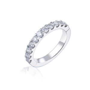 ANILLO DE COMPROMISO CLÁSICO DE ORO SÓLIDO DE 9K10K14K18K CON DIAMANTE CVD CULTIVADO EN LABORATORIO CON CERTIFICADO IGI PARA HOMBRES Y MUJERES - Product Image 2