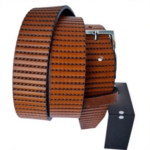 Cinturones de Cuero Vacuno 100% Genuino, Marca Personalizada BS INTERNATIONAL NA101, Ligeros, de Acero, Ecológicos, Impermeables, Hechos a Mano - Product Image 5