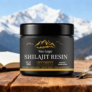 Sirop de résine de Shilajit pur de l'Himalaya Gentian OEM 50g – Acide Fulvique et Oligo-éléments Sauvages pour l'Énergie, le Soutien Immunitaire et les Vitamines - Product Image 3