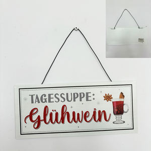 Letrero Metálico Decorativo <span class=keywords><strong>de</strong></span> Navidad para Colgar en la Pared, Impresión UV, Uso Interior y Exterior, Personalizable, <span class=keywords><strong>Regalo</strong></span> Decorativo - Product Image 3