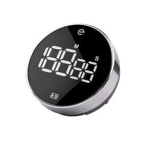 New Product 3-digit Time Timing Rotary Timing Visual Magnetic Digital Timer For Cooking Sleeping With Large Display
