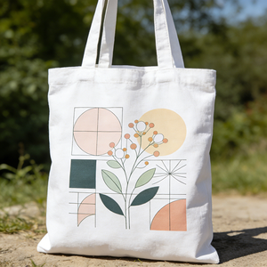 Sacs fourre-tout personnalisés pour femmes avec fermeture éclair, doublure en polyester, design de logo personnalisé - Tissu en toile durable - Product Image 3