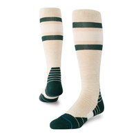 Chaussettes de ski en laine de haute qualité AR 004, mi-hautes, pour hommes, athlétiques, thermiques, à séchage rapide, pour sports de plein air