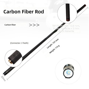 Queue de billard professionnelle de haute qualité en fibre de carbone pour la <span class=keywords><strong>compétition</strong></span> et l'entraînement au <span class=keywords><strong>snooker</strong></span> - Product Image 3