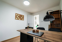 Maison conteneur modulaire préfabriquée de luxe avec 2 chambres et 1 salle de bain, extensible, type capsule, prête à l'emploi