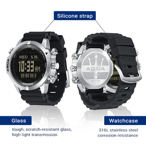 Df North Edge <span class=keywords><strong>Aqua</strong></span> Mens Smart Watch Professionele Duik Computer Horloge Duiken Ndl 50M Hoogtemeter Barometer Kompas Nieuw - Product Image 3
