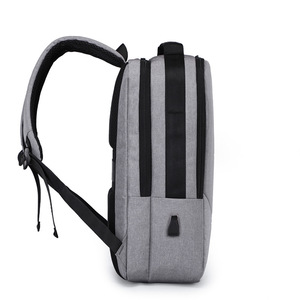 Sac à dos scolaire USB personnalisé pour hommes, tendance, en nylon Oxford imperméable, pour garçons - Product Image 3