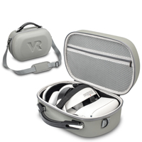 Système de transport universel pour jeux VR - Étui de protection multifonctionnel en PU compatible avec Pico 4 Meta pour 3S/3/2