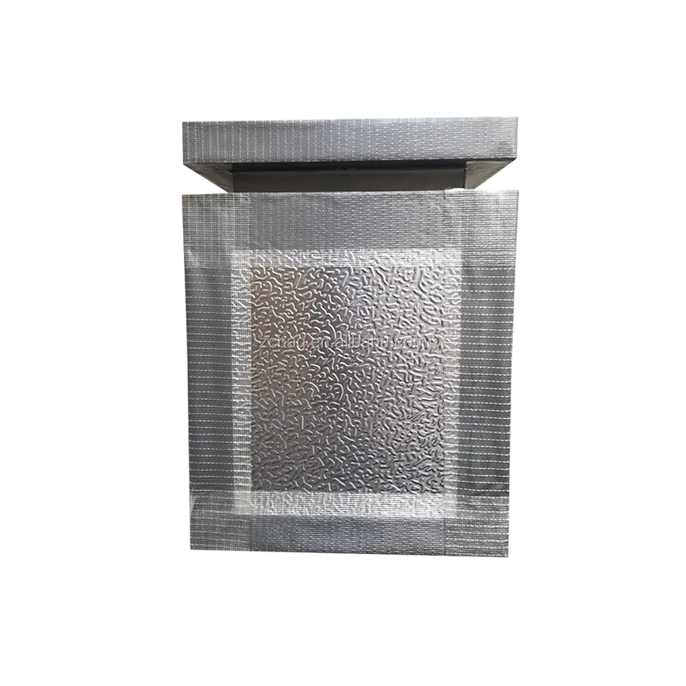 Caixas de papelão para cola congelada, painéis selados de fechamento, alta resistência, quadro de papelão rígido