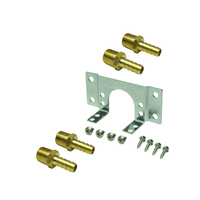 Kit de reconstruction de soupape de fabrication de pièces de tournage en laiton et aluminium d'usinage CNC personnalisé pièce de refroidisseur d'huile de transmission