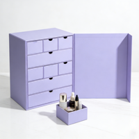 Boîte à calendrier GOTOP, boîte en carton rigide coulissante de qualité supérieure pour l'emballage des calendriers et le rangement des cadeaux
