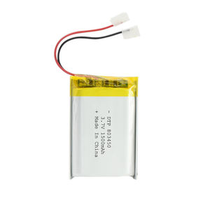 KC certificate 803450 <span class=keywords><strong>3</strong></span>,7 V 1500mAh Polymer battery for power tools - Product Image 1