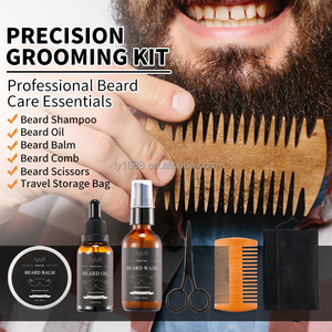 Kit <span class=keywords><strong>de</strong></span> croissance <span class=keywords><strong>de</strong></span> <span class=keywords><strong>barbe</strong></span> personnalisé avec logo OEM, huile à <span class=keywords><strong>barbe</strong></span>, baume et revitalisant pour l'entretien <span class=keywords><strong>de</strong></span> <span class=keywords><strong>la</strong></span> <span class=keywords><strong>barbe</strong></span> masculine - Product Image 3
