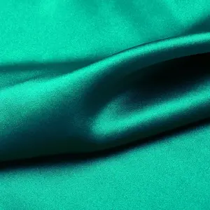 Shinny Seidenstoff 16mm Seiden stretch Charme use für Seiden kissen bezüge Nr. 90 grüne Farbe