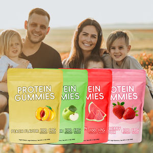 Gummies <span class=keywords><strong>BCAA</strong></span> Créatine : Complément Protéiné pour l'Entraînement, Pré-Entraînement, Créatine Monohydrate, Biotine, Gummies Protéinés au Whey - Product Image 1