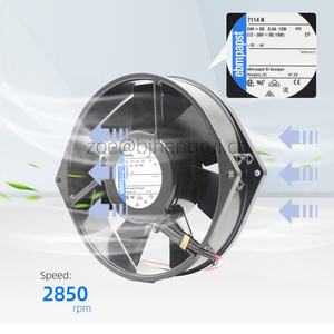 Ventilateur de refroidissement axial à roulement à billes ABB pour onduleur, 150x38mm, 24V DC, 12W, 308m³/h, 2850 tr/min, OEM ODM (pour modèles 7114N, 7114NU, 7114NH) - Product Image 3