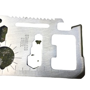 Strumento multifunzione in acciaio inossidabile a doppia sega per carta coltellino militare svizzero - Product Image 4