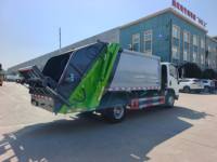 Camion à ordures compacteur Isuzu 4X2 à prix d'usine, véhicule de compactage des déchets, véhicule de collecte des ordures pour l'assainissement municipal