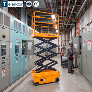 Plateforme élévatrice à ciseaux ultra-compacte 4m Narrow Space Pro pour l'optimisation des allées - Product Image 4