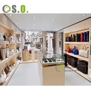 Customized Modern Clothing Store Shelves Clothing Store Display Furniture Clothes Display Units