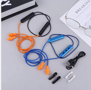 Accessoires de protection auditive pour chantiers bruyants : écouteurs Bluetooth avec suppression du bruit, capteur et matériel intégré. - Product Image 2