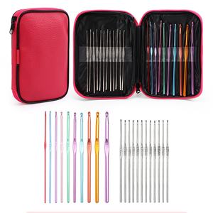 Vente directe d'usine métal 22 crochet laine crochet ensemble alumine <span class=keywords><strong>pull</strong></span> écharpe aiguille à tricoter fine dentelle aiguille - Product Image 3